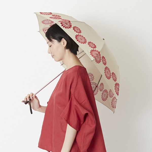 Sorcie Renom/日傘 フラワー刺繍 - 刺繍の美しさを実感するメイドインジャパンの日傘