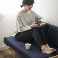 TUTIE./接結 リブパンツ