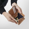 Sanwa/コードバン二つ折り財布