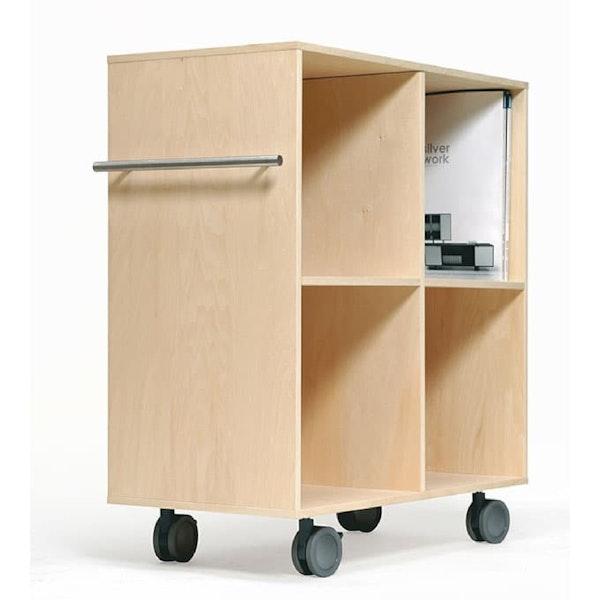 Storage Cart キャスター付き収納棚カート LP・本用 -移動楽々、飾り棚