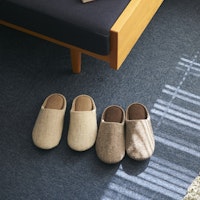ABE HOME SHOES/ウールホームシューズ M