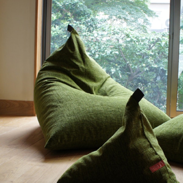 tetra grande KOKE ビーズクッション ビッグサイズ -京都の寝具 
