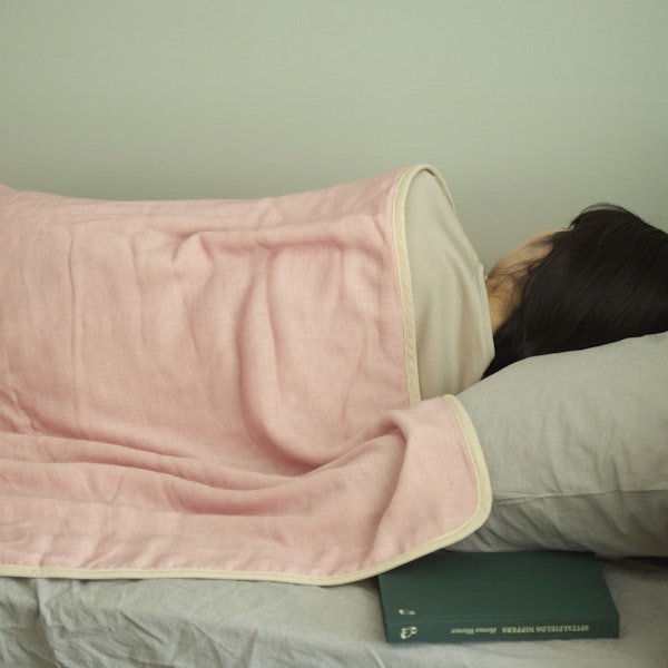 パシーマキルトケット ダブル きなり -本当の「快眠」を教えて