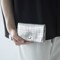 Neutral Gray/ネット　ショートウォレット