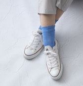 LINEN & BASIC/リネンのゆるソックス