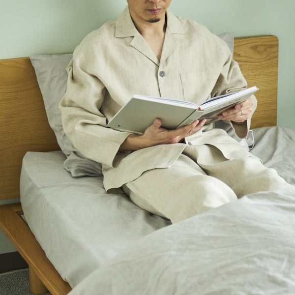 LINEN & BASIC/リネンパジャマ メンズ