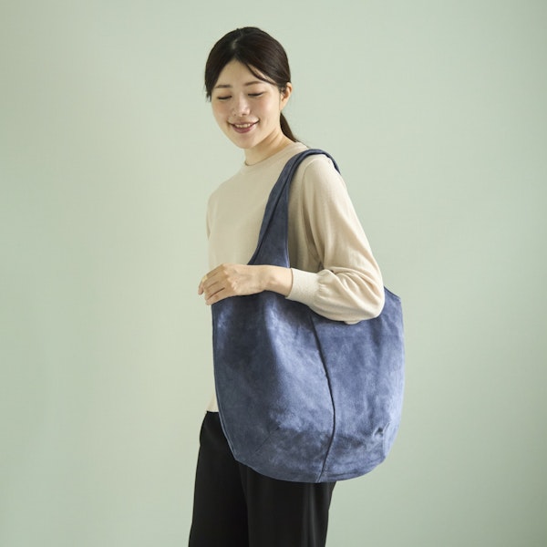 TOKYO LEATHER FACTORY/【受注会限定】洗える革のビッグドロップトートバッグ