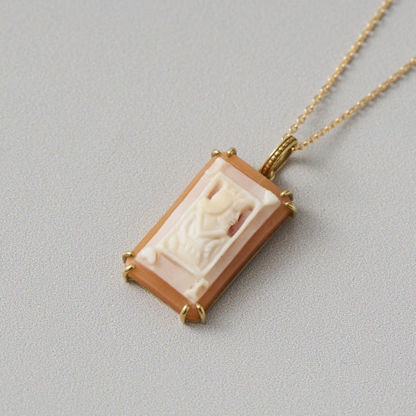 La mascotte cameo collection/ジャック カメオペンダントトップ