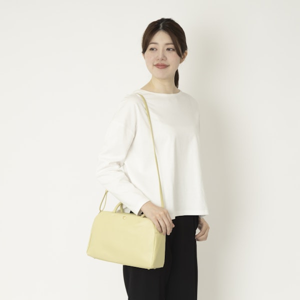 Neutral Gray/ハスキー2Wayショルダーバッグ -軽くて丈夫な