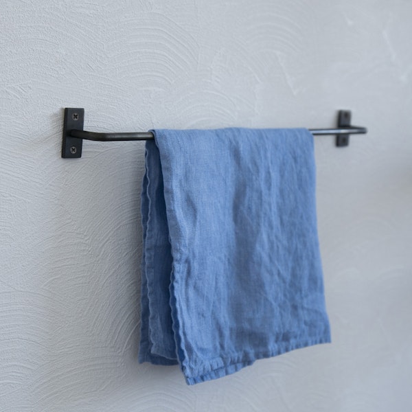 千葉工作所/Towel holder Iron（タオルホルダー 鉄）M - 経年変化を楽しみたいタオルハンガー