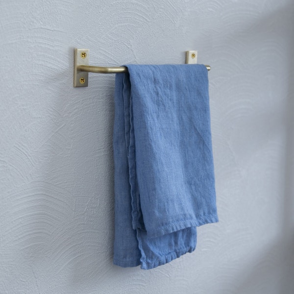 千葉工作所/Towel holder Brass（タオルホルダー 真鍮）S -経年変化を