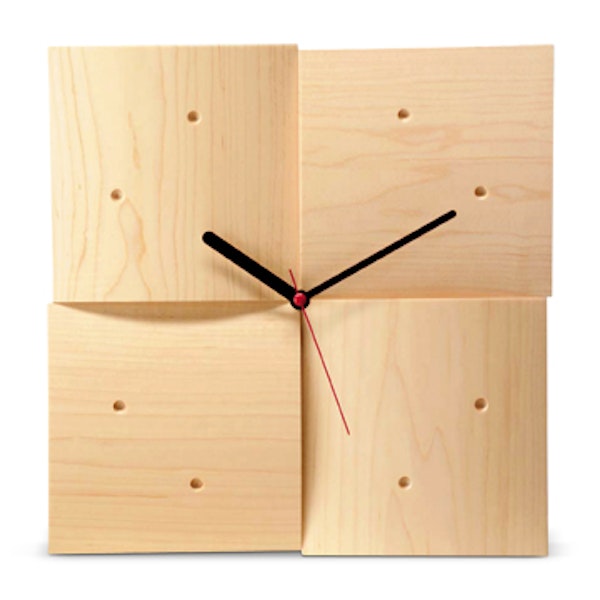 cosine/掛時計 R -どんなインテリアにもなじむ、木目の美しい掛け時計 
