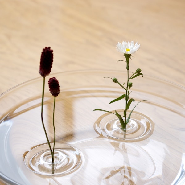 oodesign/Floating Vase RIPPLE 2個セット - 手持ちのカップやボウルが花器になる