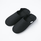 ABE HOME SHOES/帆布のバブーシュ S