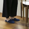 ABE HOME SHOES/帆布のバブーシュ M