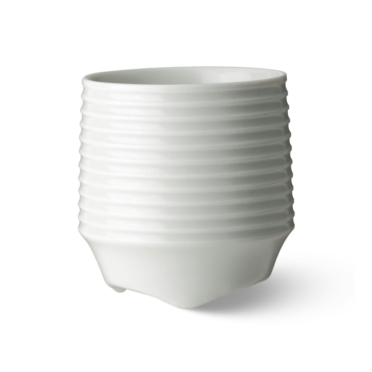 KIHARA/香酒盃 S 白磁千段