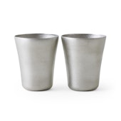 SHIROKANE/錫のタンブラー レディーエール 2個セット 220ml