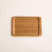 SAITO WOOD/トレイ 1006 teak grain