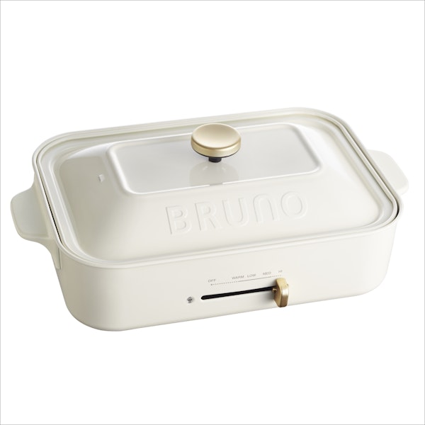 BRUNO/コンパクトホットプレート - 卓上料理はこれ一台、コンパクトなホットプレート
