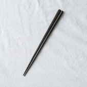 箸蔵まつかん/六角箸 ナチュラルウッド ウェンジ 24cm