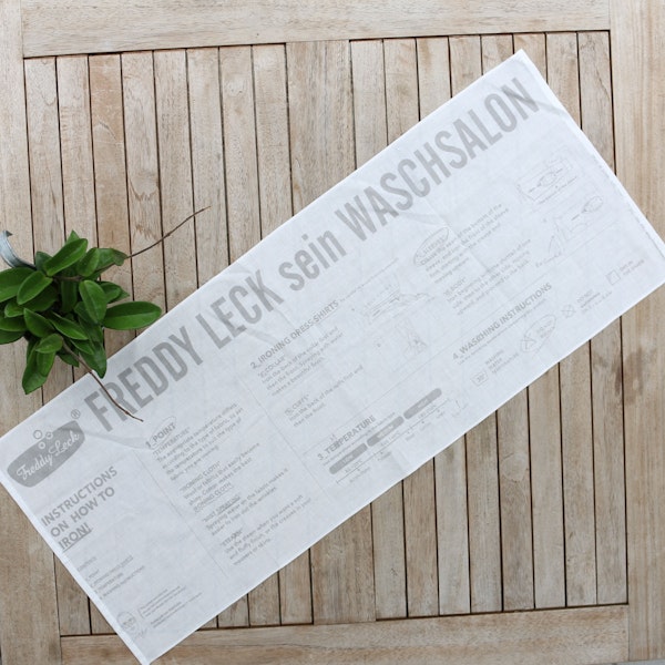 Freddy Leck sein Wasch salon/アイロンクロス