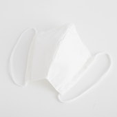 洗って使える抗菌・防臭加工布マスク（ホワイト）