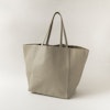 THE PITH/SMOOTH SOFT COW LEATHER TOTE BAG M