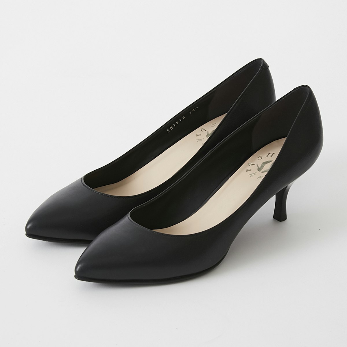 SHOESbakery/ウォータープルーフキップレザーパンプス