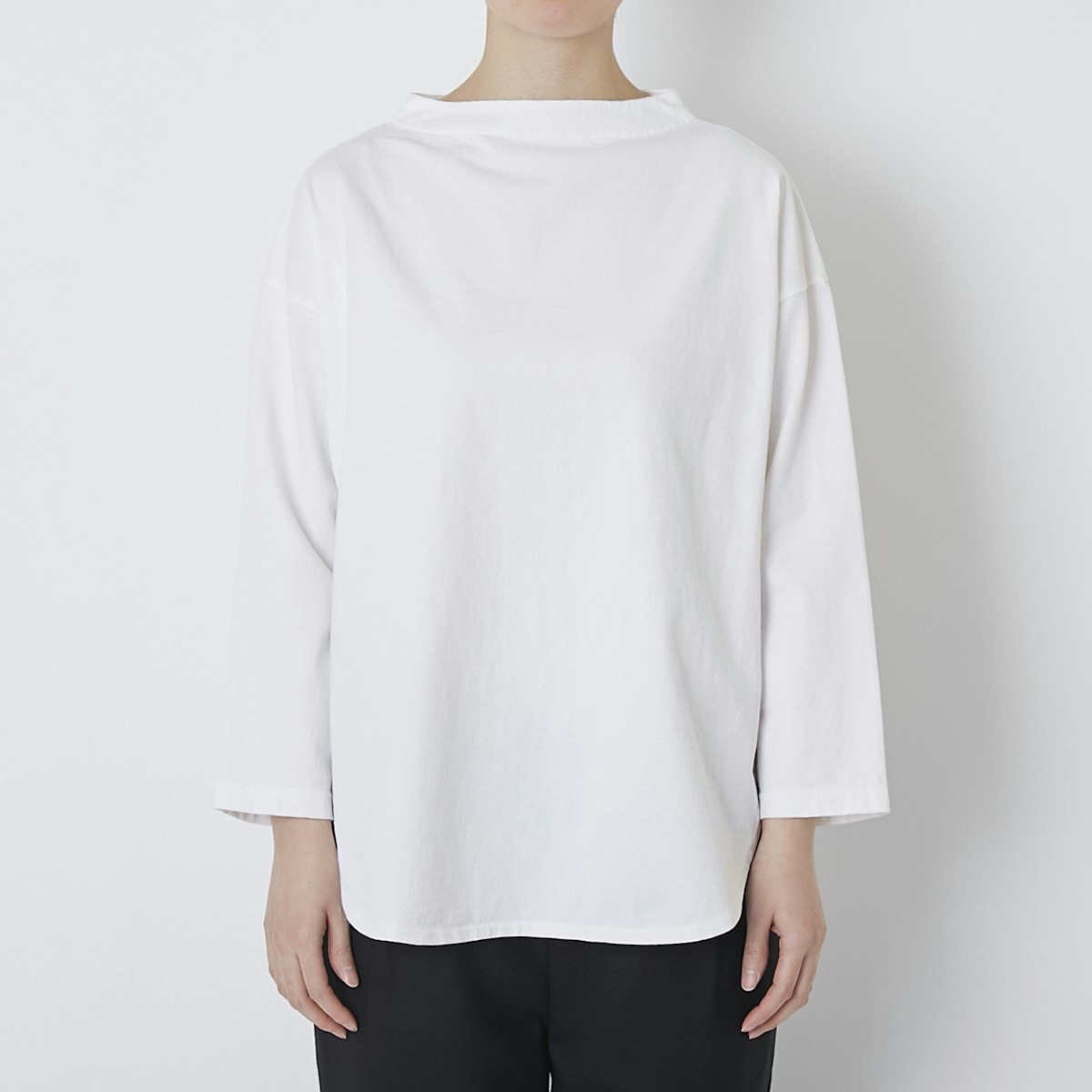 DAYS/コットンボトルネックチュニック