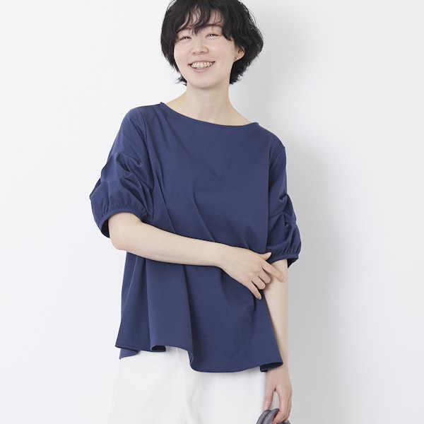 sirenemermaid/スリーブコンシャスボートネックトップス