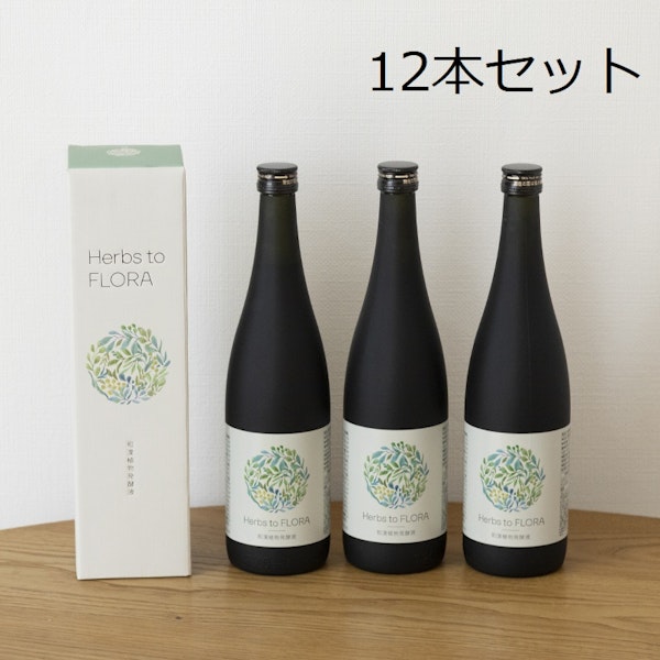 和漢植物発酵液（酵素ドリンク） Herbs to FLORA 3本セット -80種の野草や果物のエキスを甕で発酵！99％が美味しいと答えた酵素ドリンク  - スタイルストア