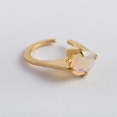 Nando Jewelry/ゴールドイヤーカフ L オパール
