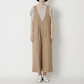n.o.f.l/綿麻サロペット