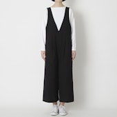 n.o.f.l/綿麻サロペット