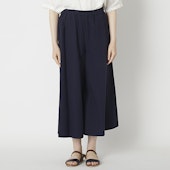 n.o.f.l/リネンコットンワイドパンツ