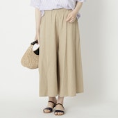 n.o.f.l/リネンコットンワイドパンツ