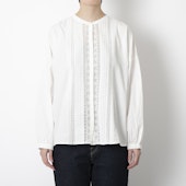 Fanaka/前開きレースブラウス