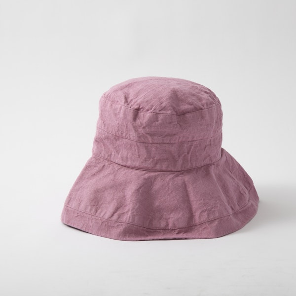 Lino e Lina/マノン ハット -きれい色のリネン帽子を気負わずかぶる スタイルストア