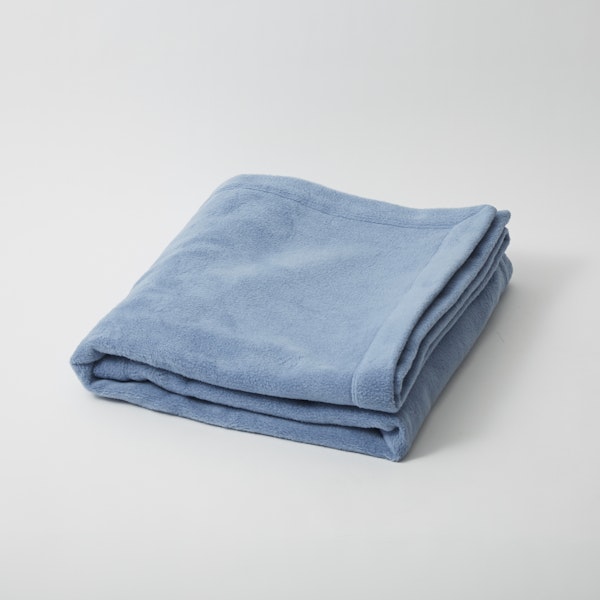 三井毛織/エジプト超長綿の掛け毛布 ダブル -静電気の起こりにくい