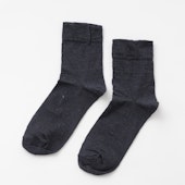 LINEN & BASIC/リネンのゆるソックス