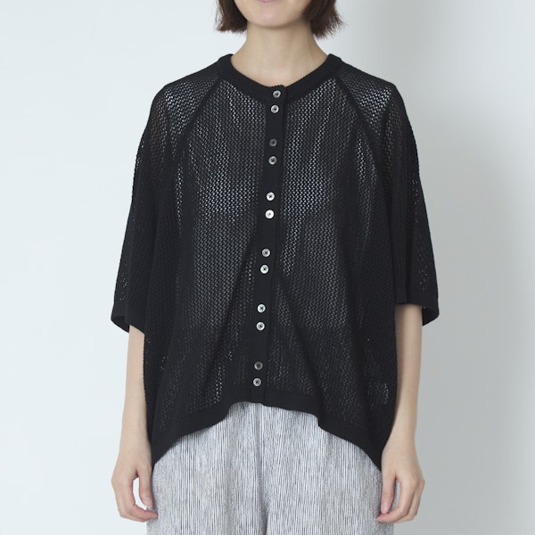 TANG./2WAYメッシュカーディガン