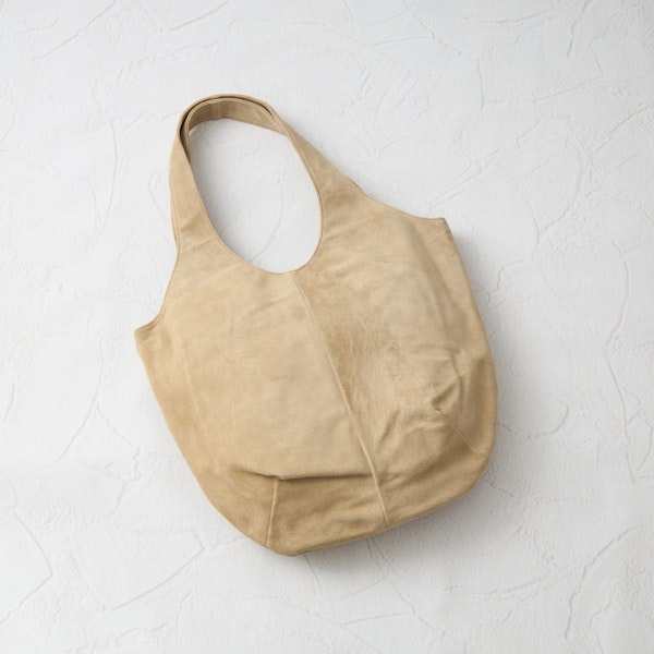 TOKYO LEATHER FACTORY/【受注会限定】洗える革のビッグドロップトートバッグ
