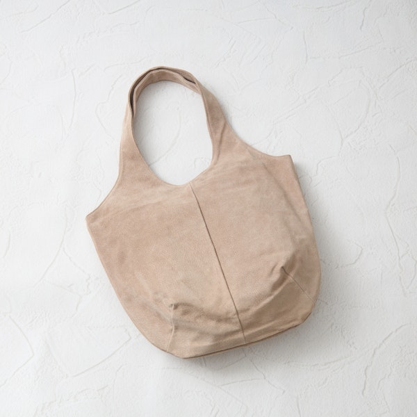 TOKYO LEATHER FACTORY/【受注会限定】洗える革のビッグドロップトートバッグ