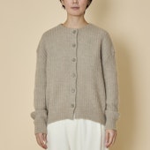 SAIFUKU/畦編みゆったりカーディガン