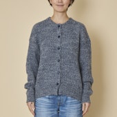 SAIFUKU/畦編みゆったりカーディガン