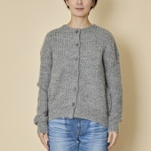 SAIFUKU/畦編みゆったりカーディガン