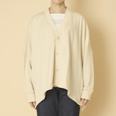 ciroc/コーマ裏毛カーディガン