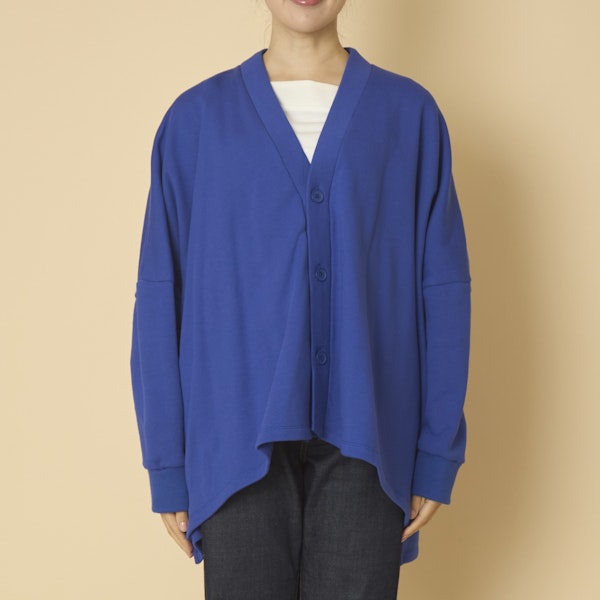 ciroc/コーマ裏毛カーディガン