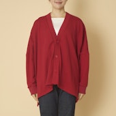 ciroc/コーマ裏毛カーディガン