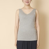 DRESS HERSELF/シルクカシミヤ タンクトップ